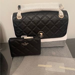 Natalia Medium Flap Shoulder Bag and 
Natalia Medium Compact Bifold Wallet